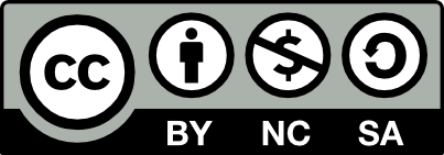 Attribution-NonCommercial-ShareAlike 4.0 International (CC BY-NC-SA 4.0)